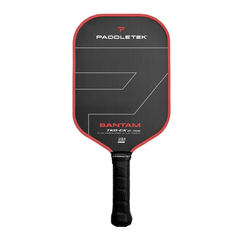 Paddletek Bantam TKO-CX 12.7mm Pickleball Paddle shown in Wildfire