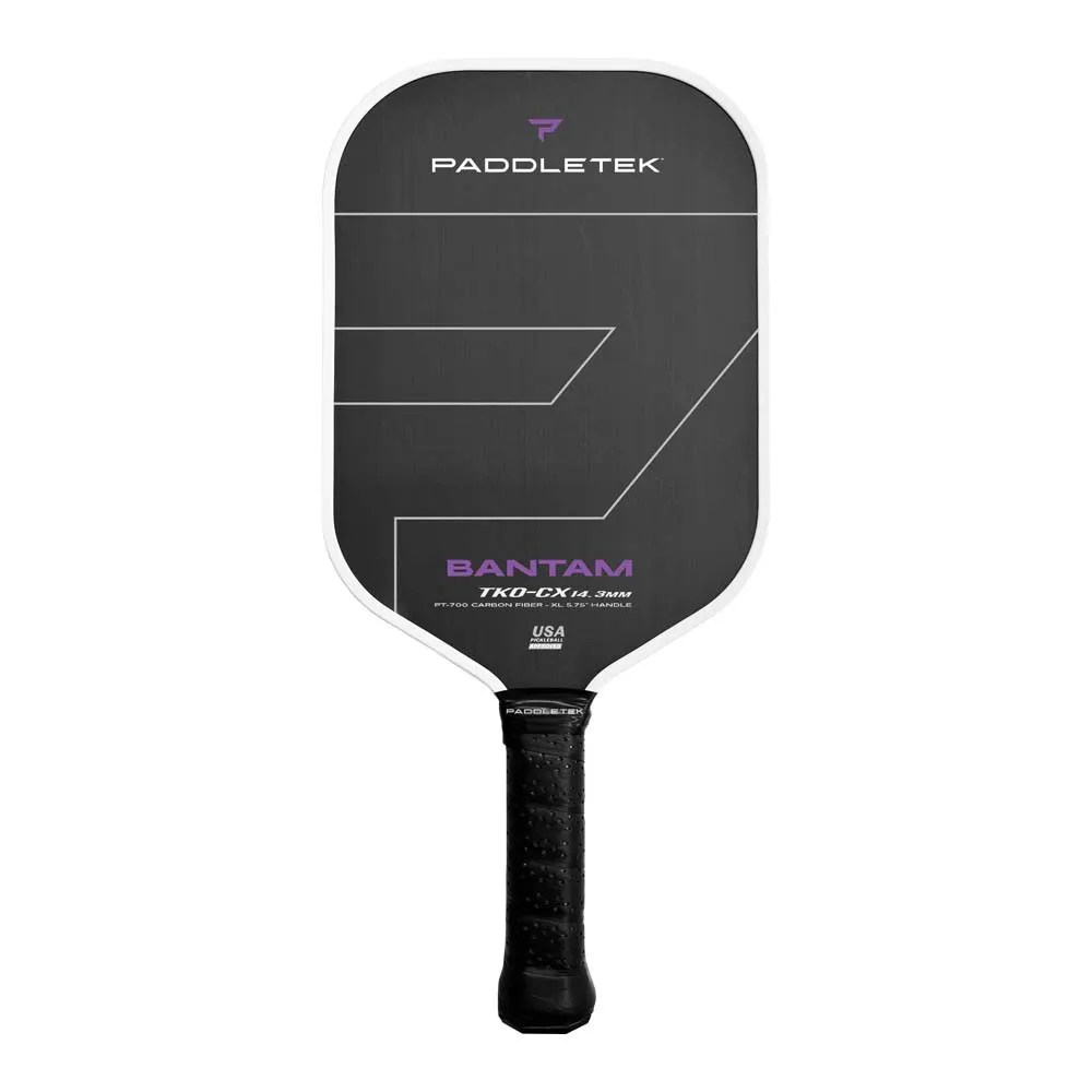 Paddletek Bantam TKO-CX 14.3mm Pickleball Paddle shown in Aurora