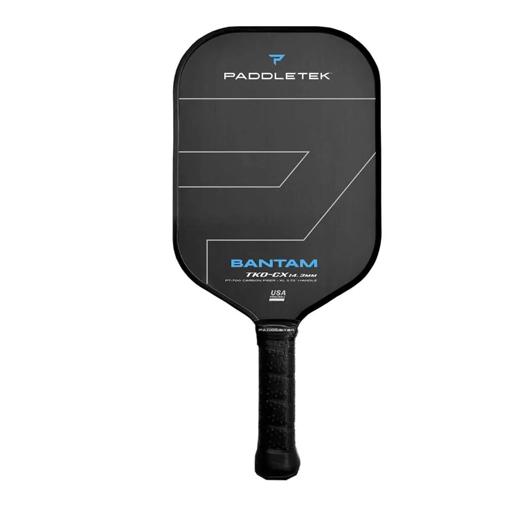 Paddletek Bantam TKO-CX 14.3mm Pickleball Paddle shown in Riptide