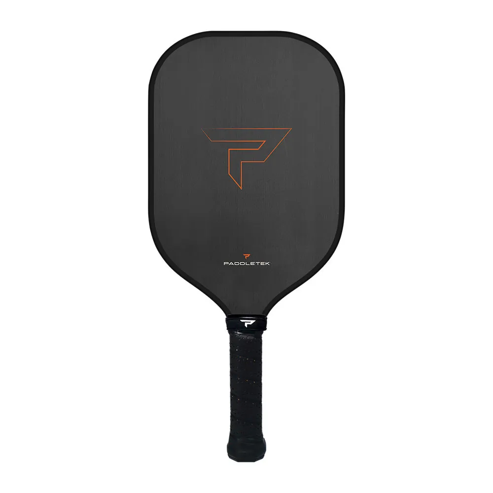 Paddletek The HoneyFoam TKO-X 14mm Pickleball Paddle, Orange - Back