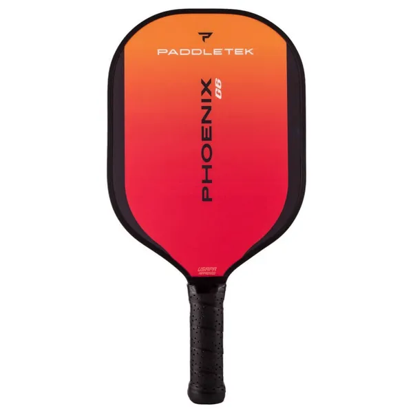Paddletek Phoenix G6 Composite Pickleball Paddle in red wildfire