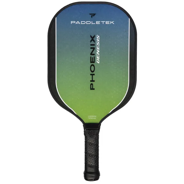 Paddletek Genesis Composite Pickleball Paddle in green and blue