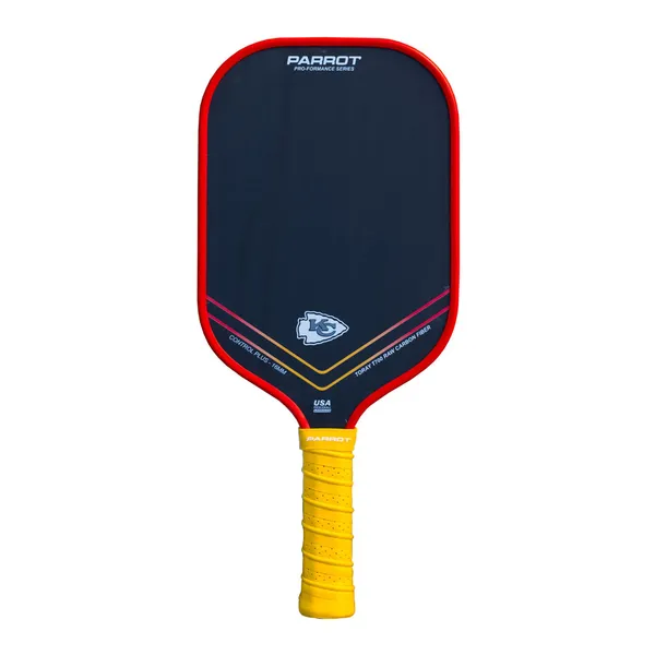 Parrot Paddles NFL Logo Pro-Formance Pickleball Paddle - Kansas City Chiefs