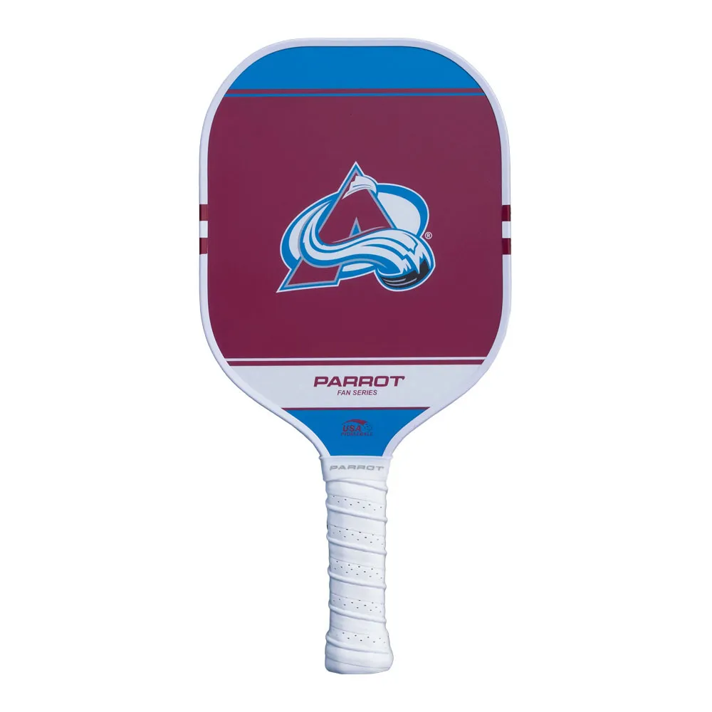 Parrot Paddles NHL Sport Plus Pickleball Paddle - Colorado Avalanche