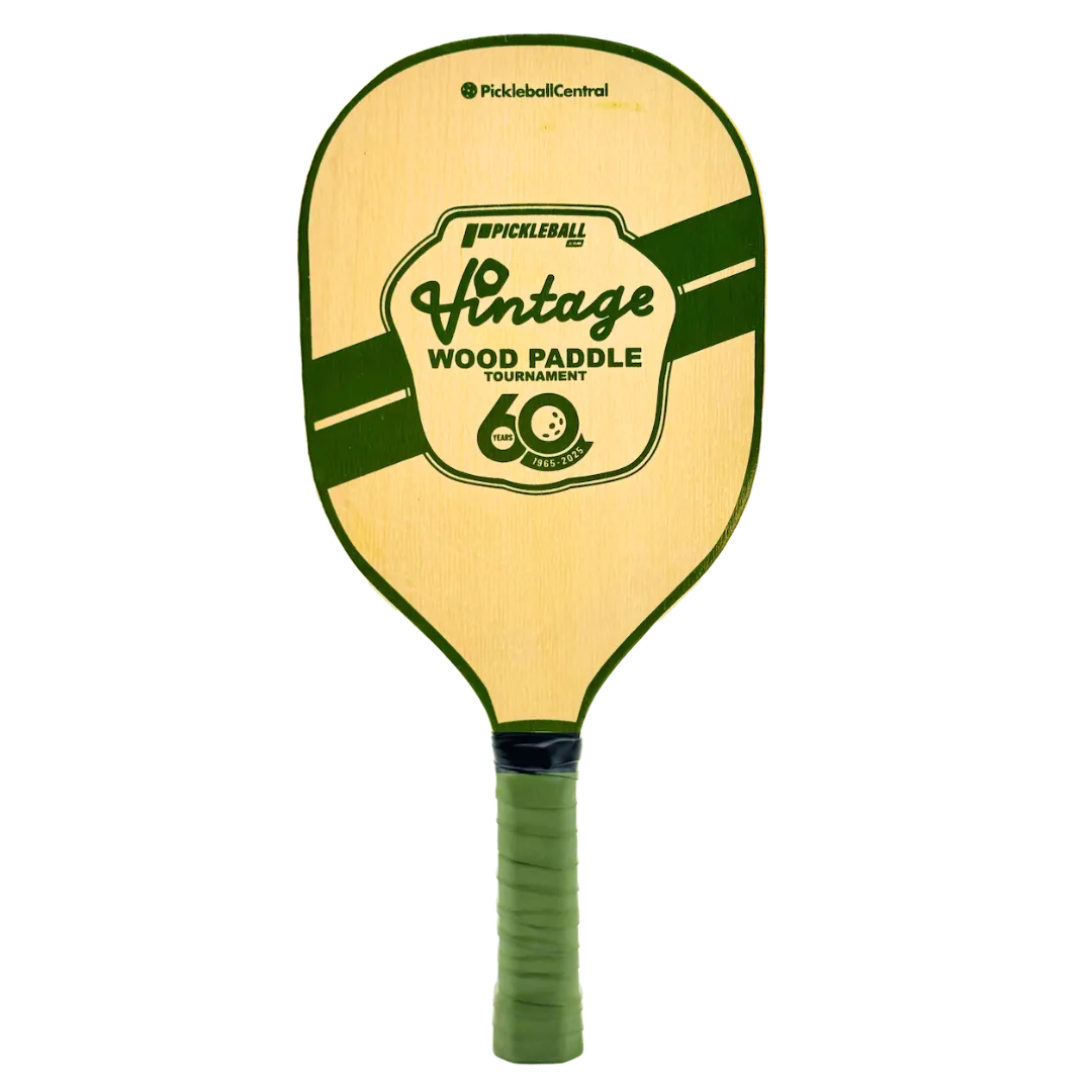 60th Anniversary Vintage Wood Paddle