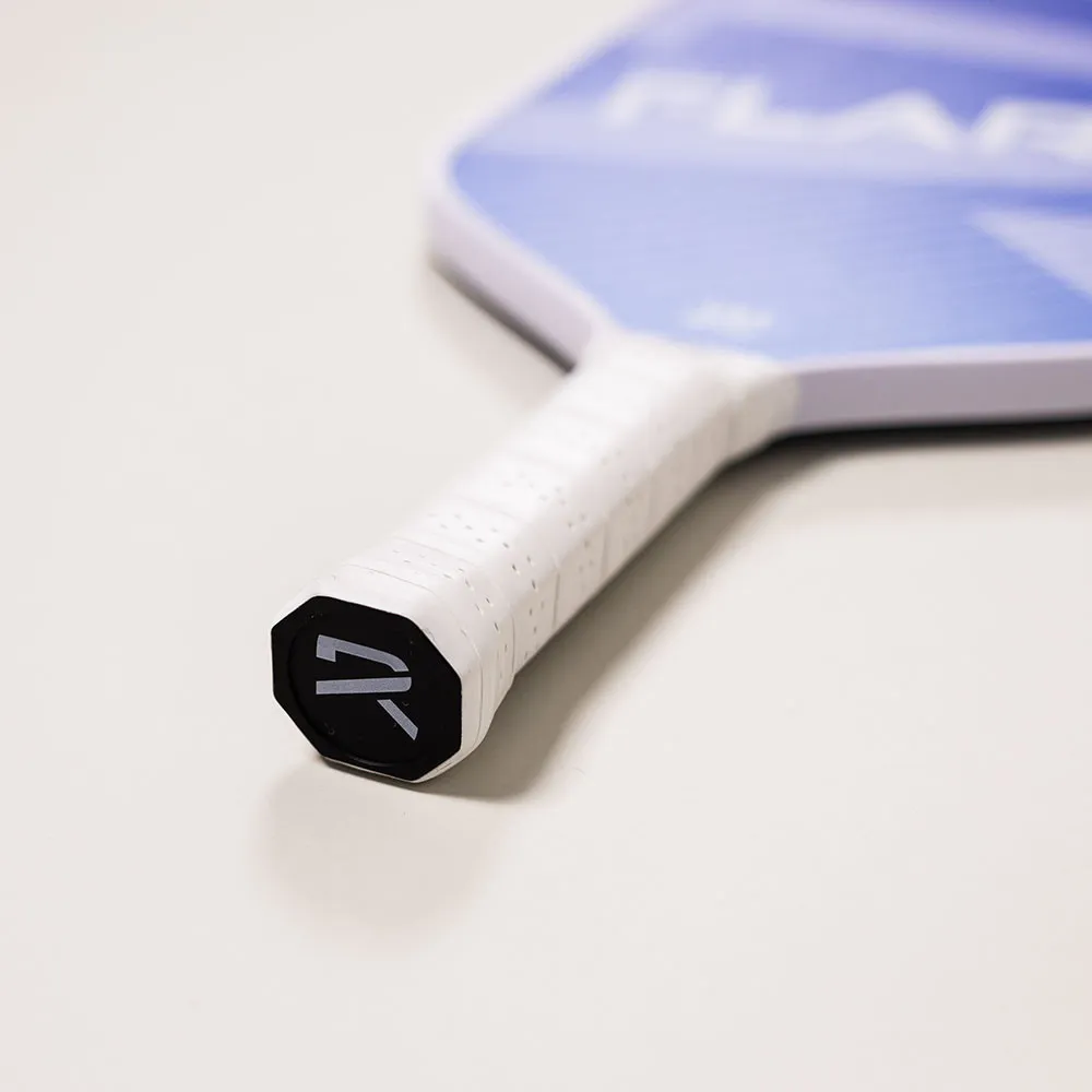 Rally Flare Graphite Pickleball Paddle - Blue - Handle View