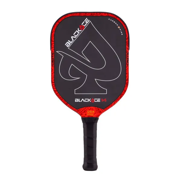 ProKennex Kinetic Black Ace 14 Pickleball Paddle - Front View