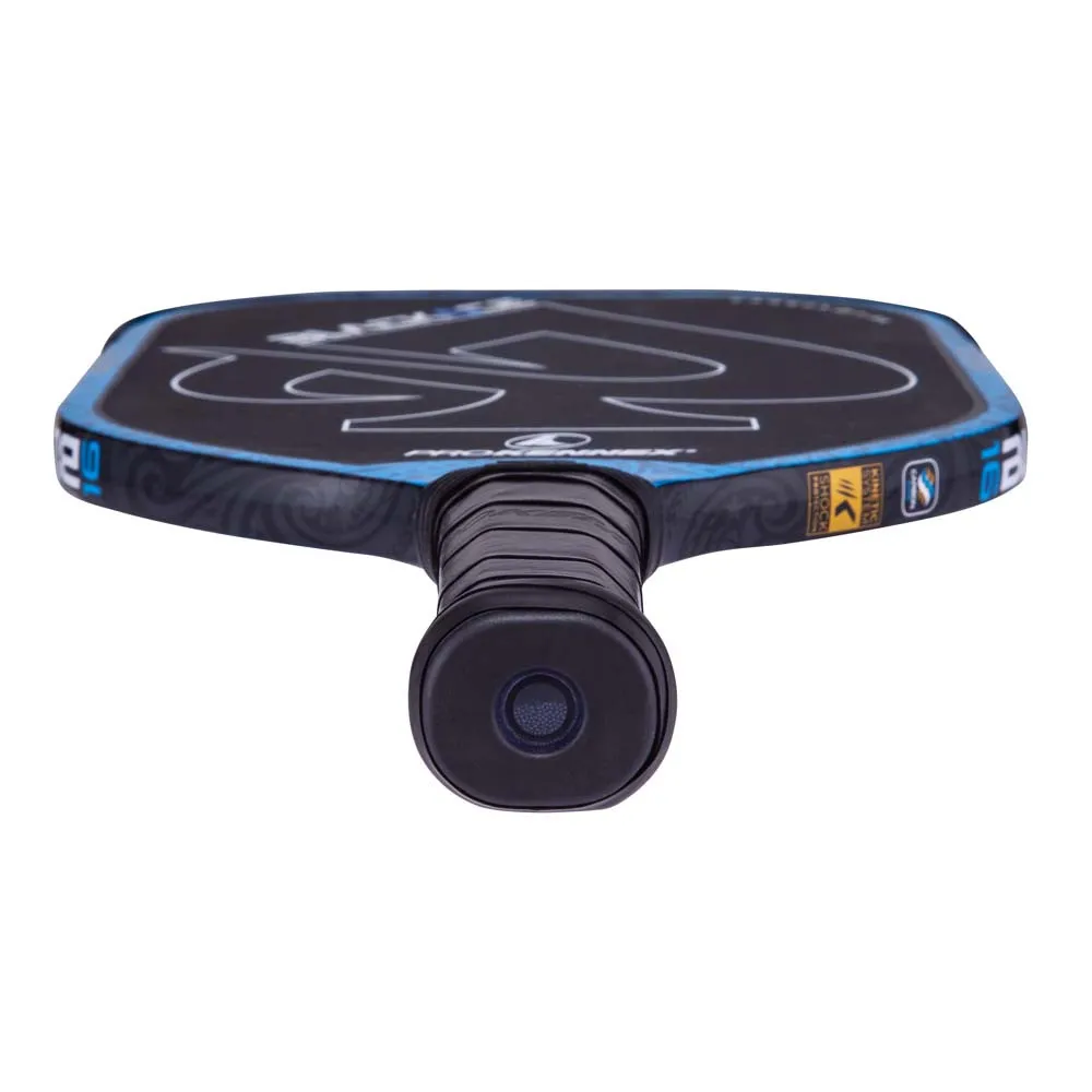 ProKennex Kinetic Black Ace 16 Pickleball Paddle - Butt Cap View