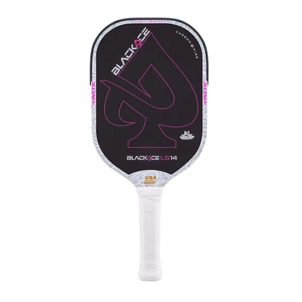 ProKennex Kinetic Black Ace LG14 Pickleball Paddle - Front View