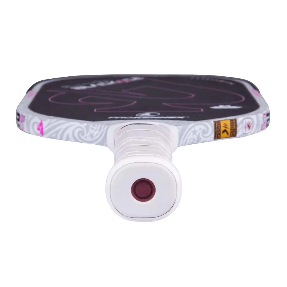 ProKennex Kinetic Black Ace LG14 Pickleball Paddle - Butt Cap View