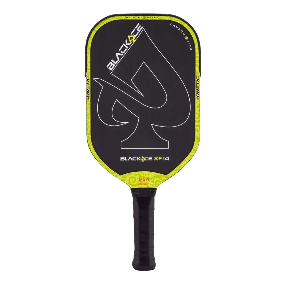 ProKennex Kinetic Black Ace XF14 Pickleball Paddle - Front View