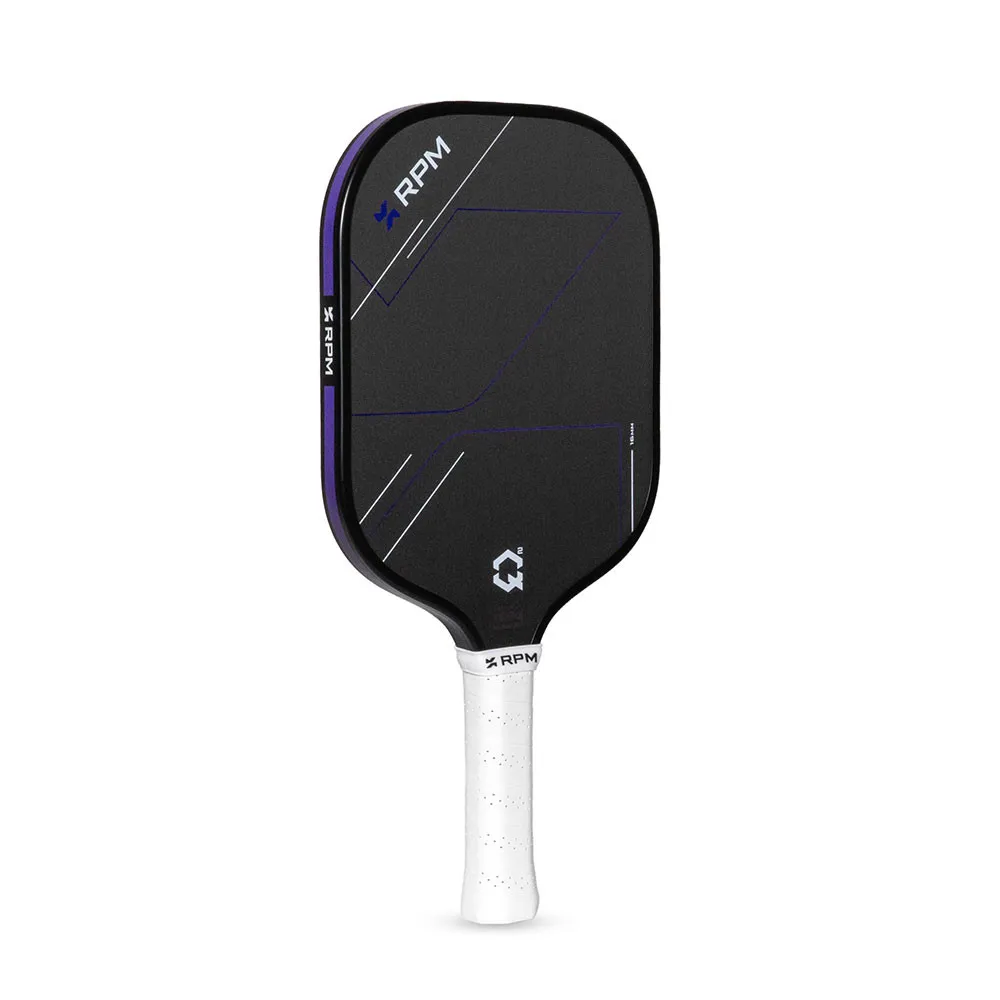 RPM Q2 Widebody Pickleball Paddle - 16mm, Side Angle