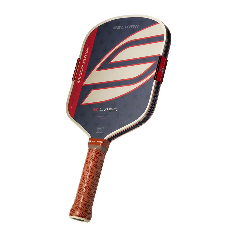 Selkirk Labs Project Boomstik Widebody 16mm Pickleball Paddle - 1776, Angled View