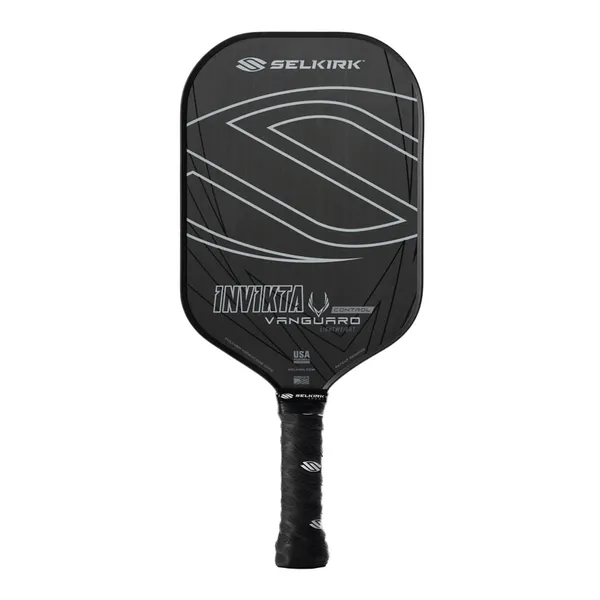 View of the Selkirk Vanguard Control Invikta Lightweight Pickleball Paddle