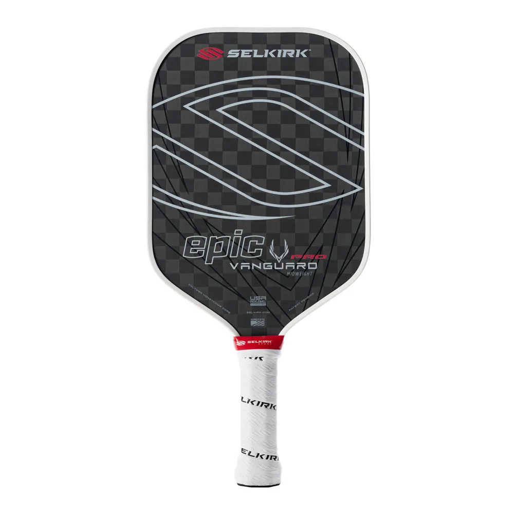 Front view of the Selkirk VANGUARD Pro Epic Pickleball Paddle