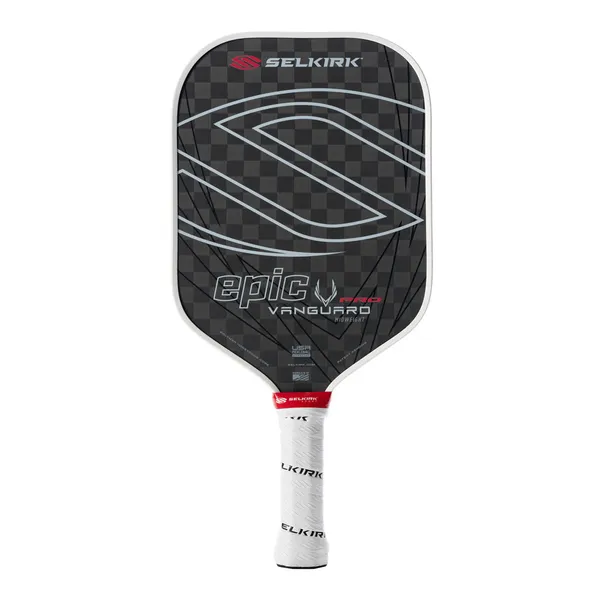 Front view of the Selkirk VANGUARD Pro Epic Pickleball Paddle