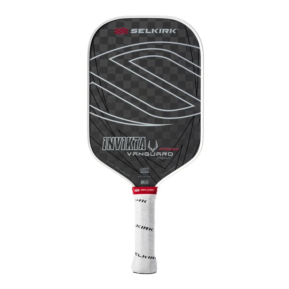 Front view of the Selkirk VANGUARD Pro Invikta Pickleball Paddle