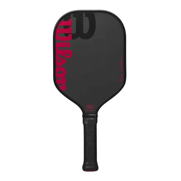 Front view of the Wilson Blaze Pro 13mm Carbon Fiber Pickleball Paddle.