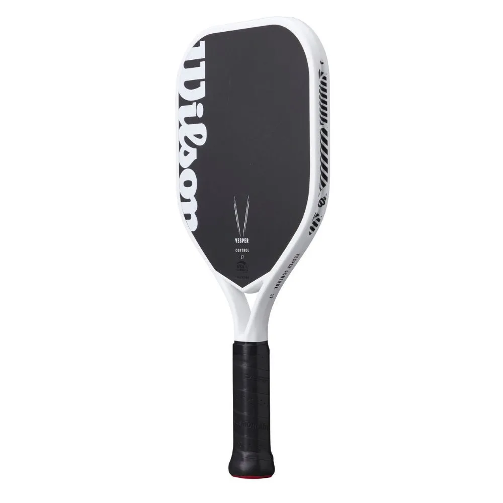 Angled view of the Wilson Vesper Control Pickleball Paddle