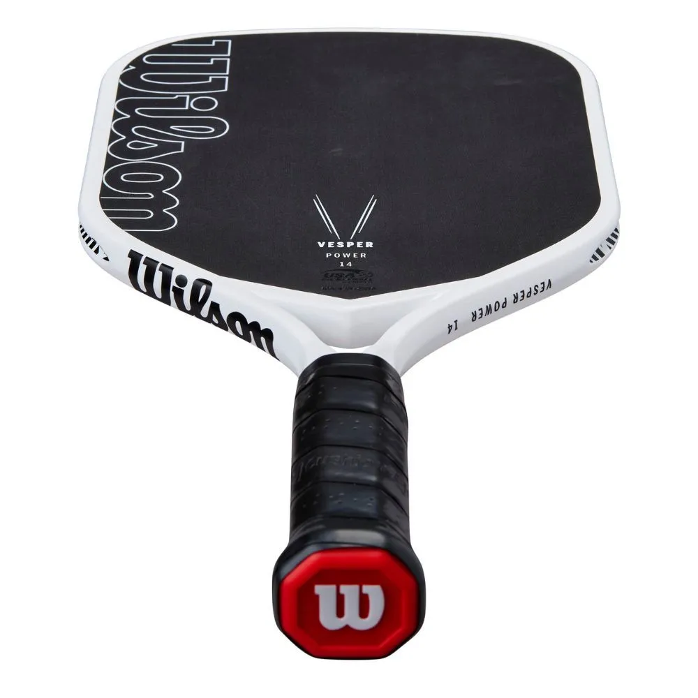 Lower view of the Wilson Vesper Power Pickleball Paddle