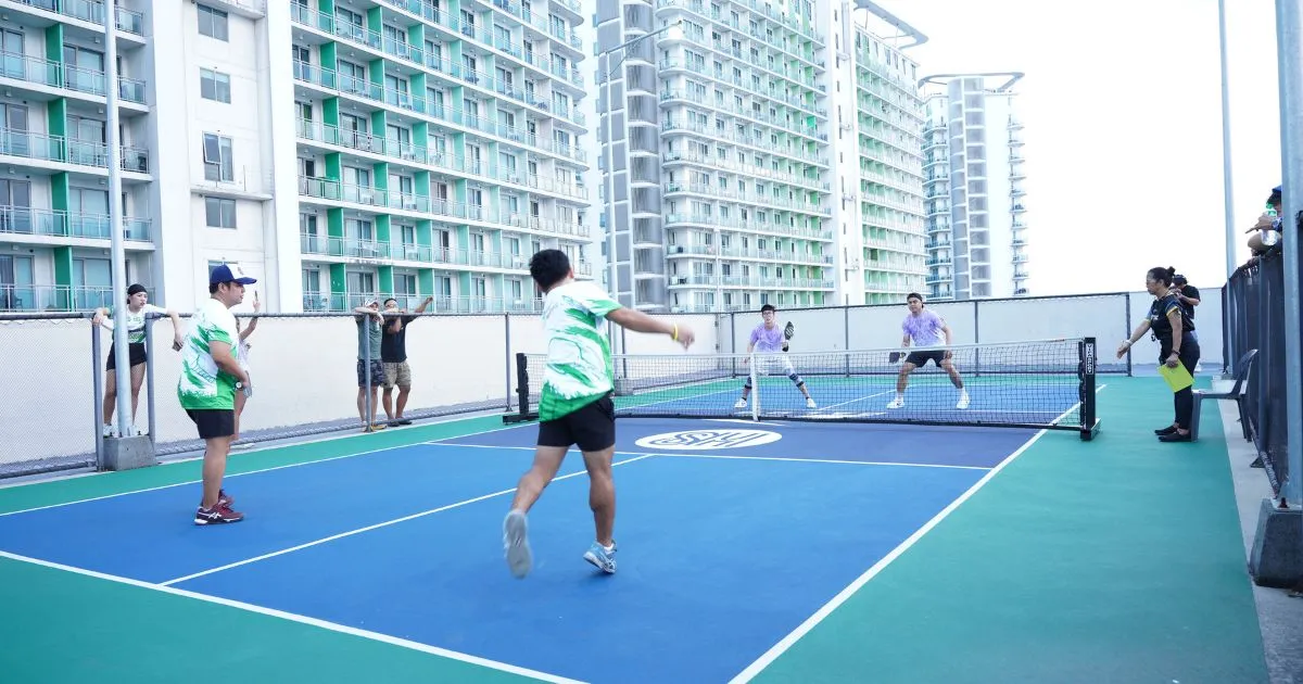 SM City Bicutan Pickleball Court. Image Courtesy of SMsupermalls.com